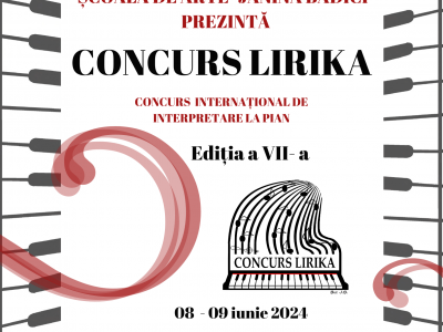 Concursul de Pian LIRIKA - editia a 7 a 